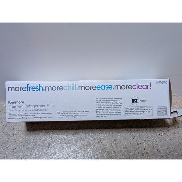 Kenmore Clear 46 9690 Replacement Filter Authentic OEM - New - Picture 3 of 5